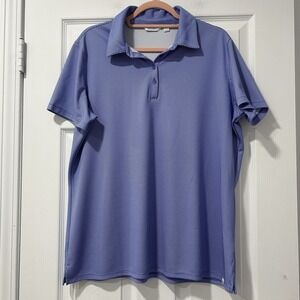 Lady Hagan Women's Size XXL Short‎ Sleeve Polo Shirt Golf Polo Blue 2XL EUC